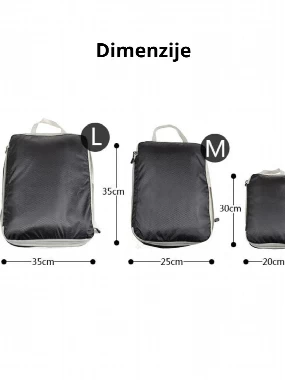 IVI Set za putovanje sivi